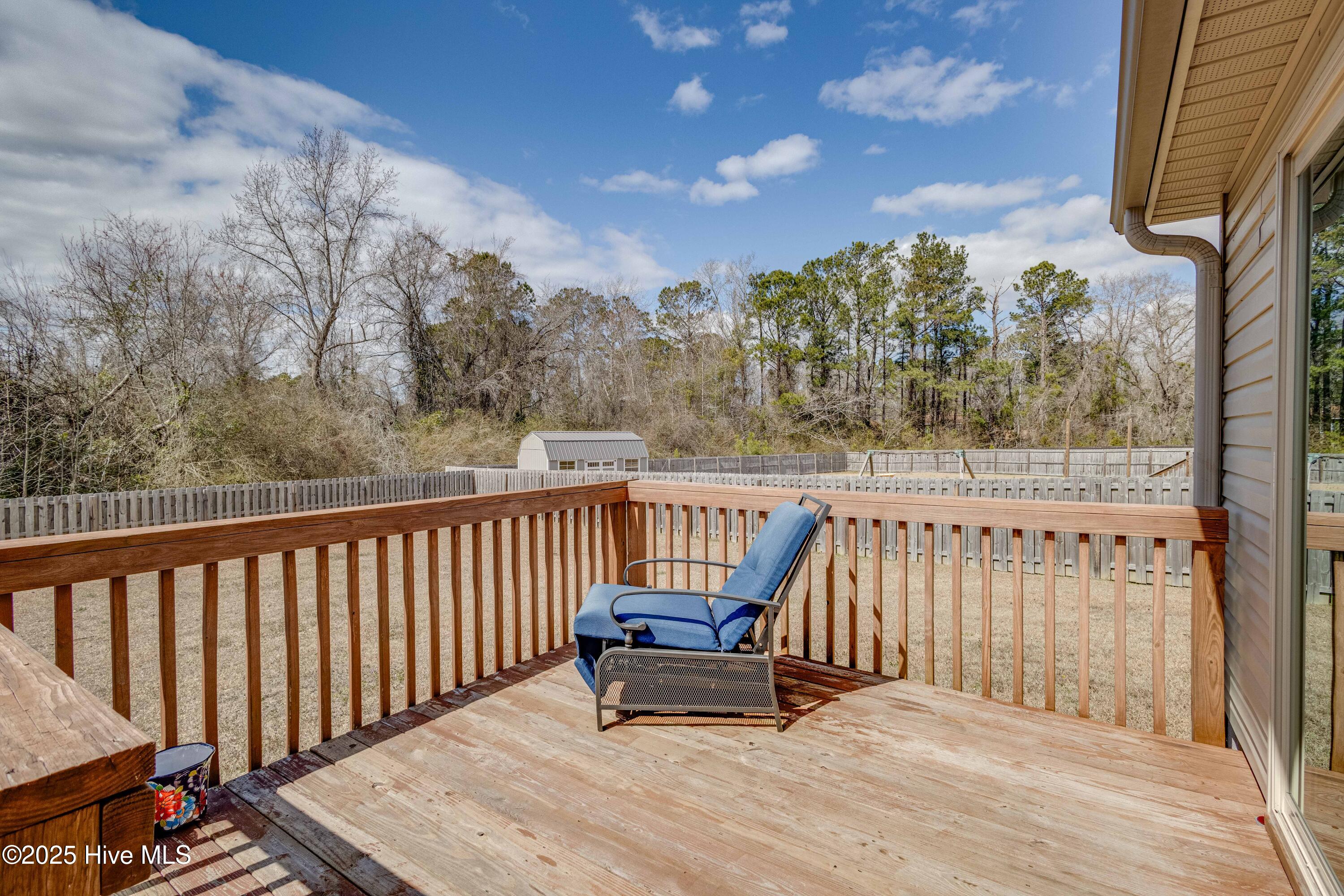 208 Peaceful Lane Hubert, NC 28539 - Photo 33 of 38 Back Deck
