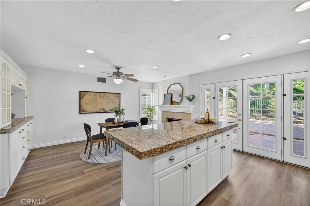 11562 Chadwick Road Corona, CA 92878 - Photo 8 of 39 Kitchen Island, view of backyard