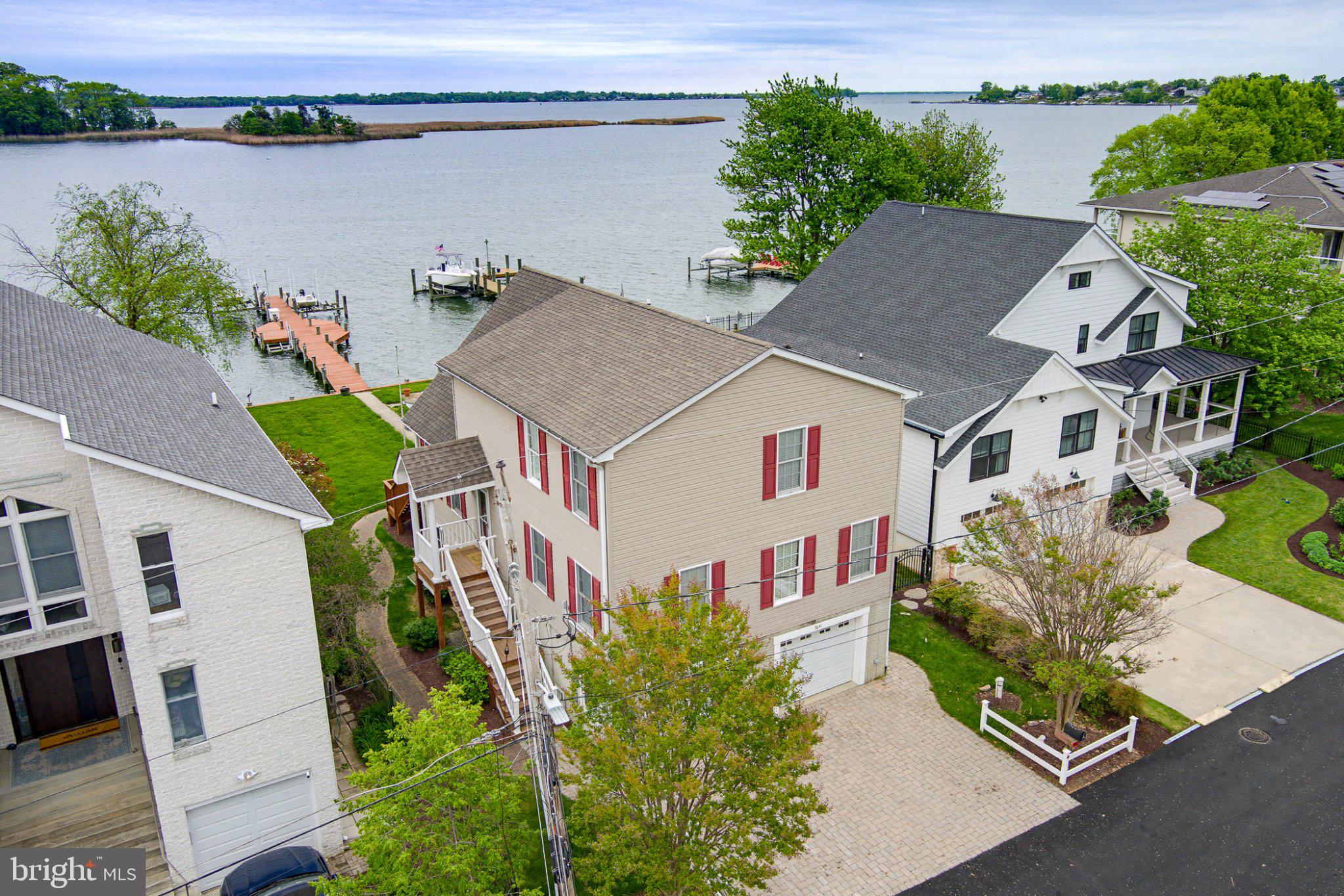 3641 Branhum Road Edgewater, MD 21037 - Photo 59 of 63 an aerial view of a house