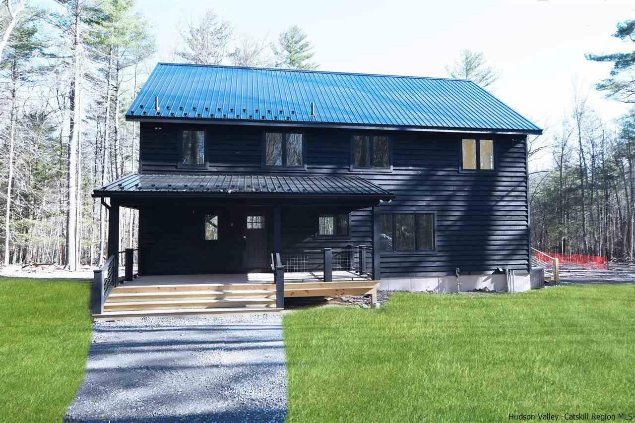 44 Krom Road Olivebridge, NY 12461 - Photo 2 of 33 a front view of a house with a yard