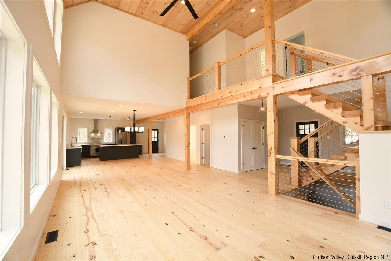 44 Krom Road Olivebridge, NY 12461 - Photo 5 of 33 a view of a living room filled with furniture and kitchen view