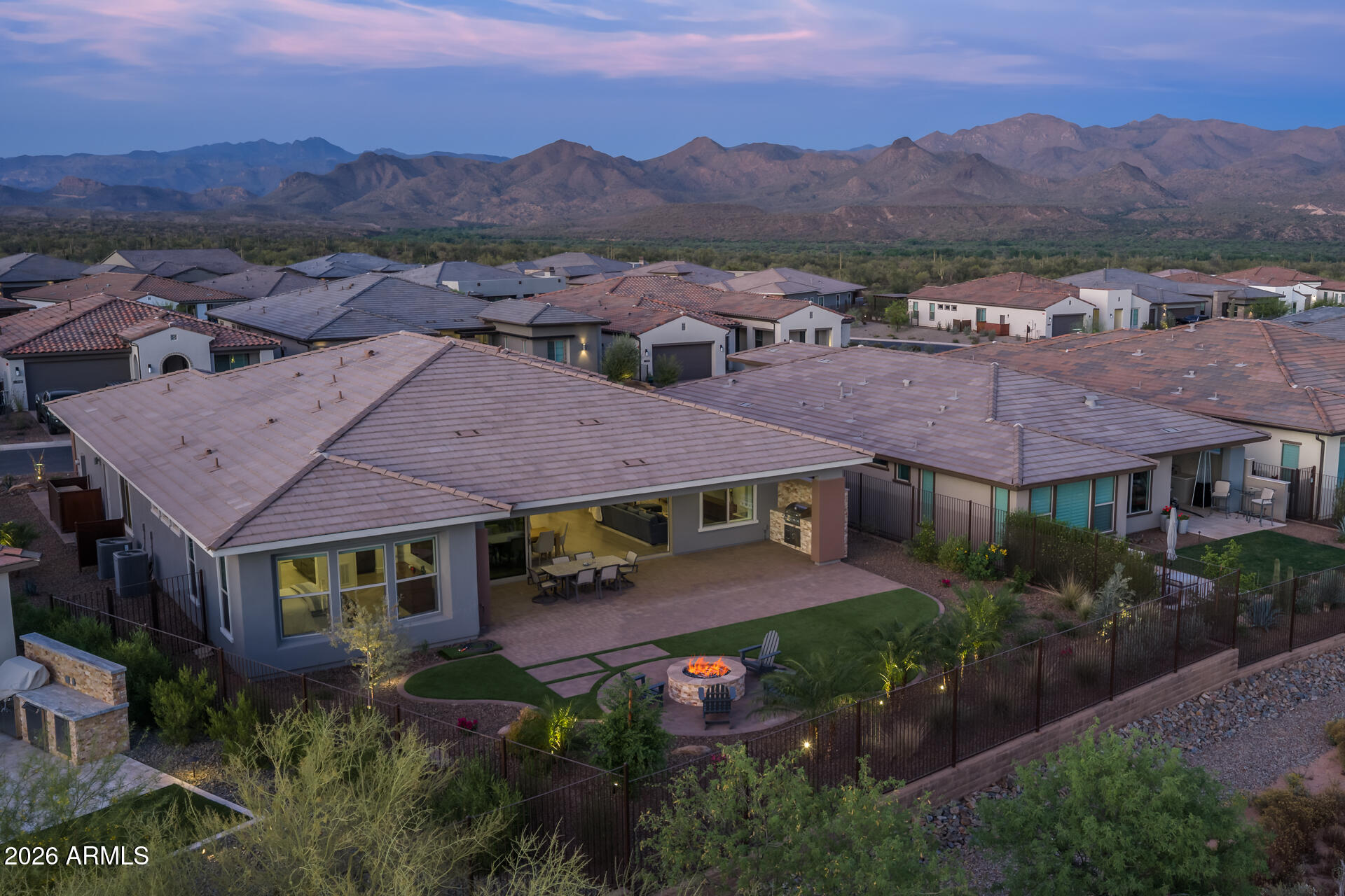 18205 East Juniper Oaks Drive Rio Verde, AZ 85263 - Photo 36 of 77 31) BACK OF HOME