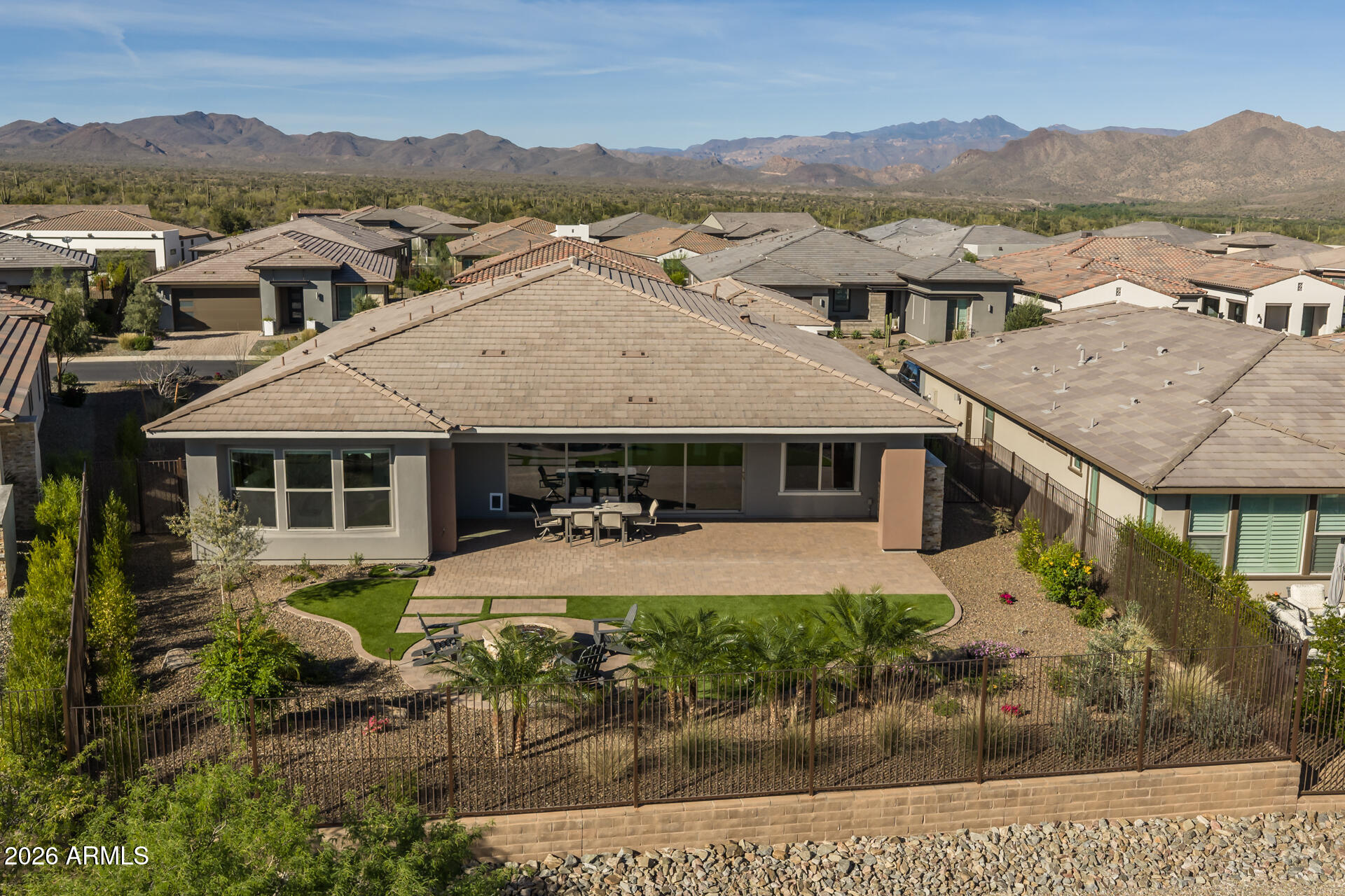 18205 East Juniper Oaks Drive Rio Verde, AZ 85263 - Photo 38 of 77 an aerial view of a house