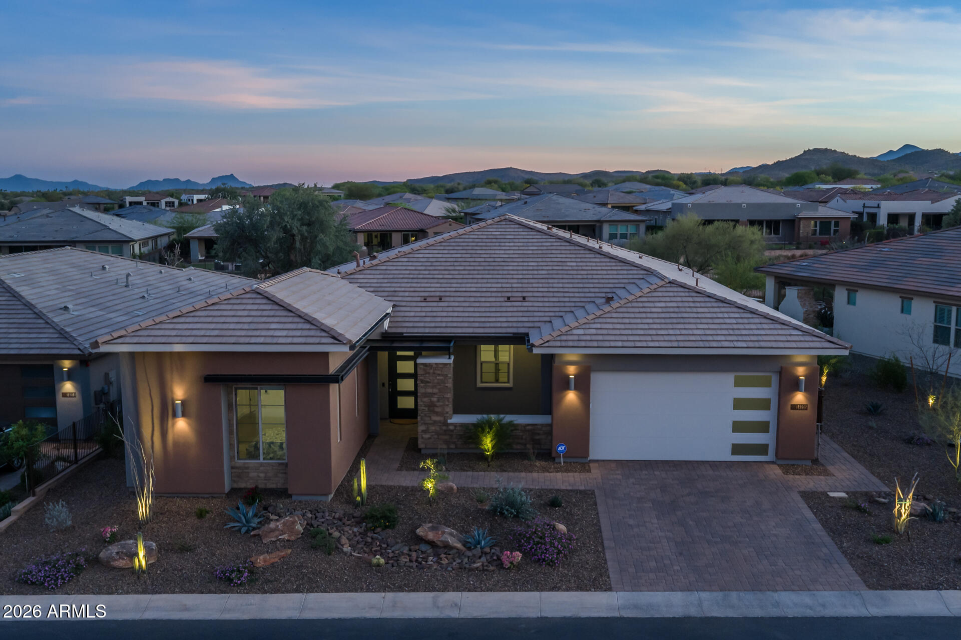 18205 East Juniper Oaks Drive Rio Verde, AZ 85263 - Photo 3 of 77 1) FRONT OF HOME