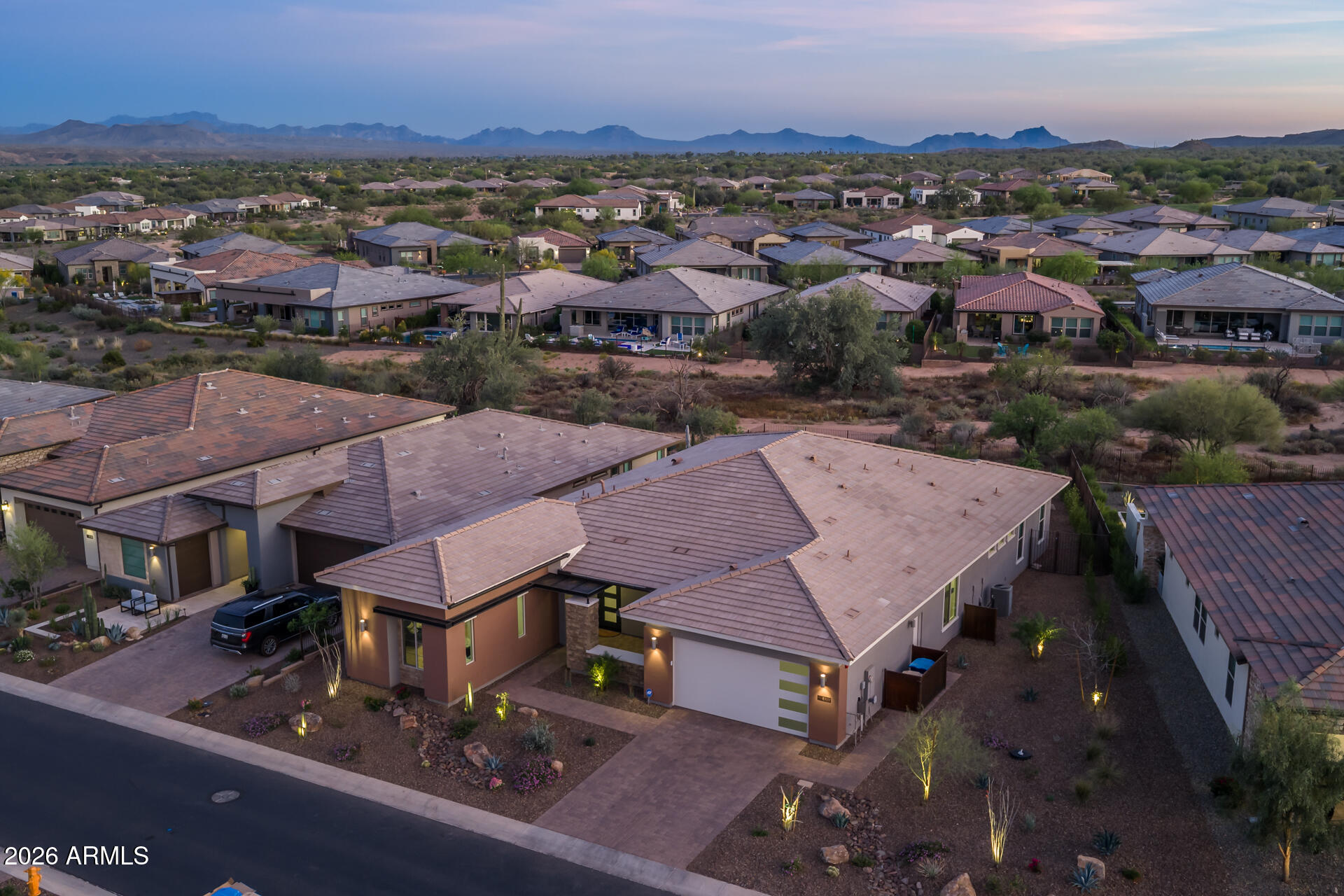 18205 East Juniper Oaks Drive Rio Verde, AZ 85263 - Photo 5 of 77 2) FRONT OF HOME