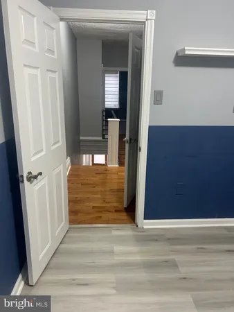 a view of an entryway of a house