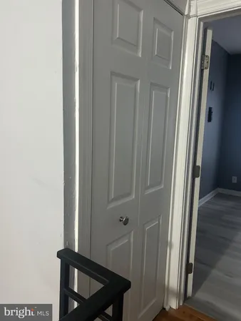 a view of a door