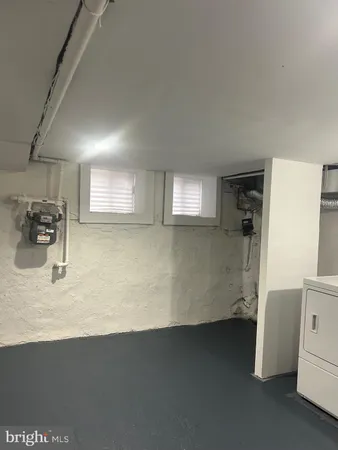 a view of a storage & utility room