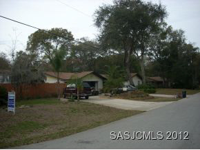 180 Hawthorne Road St. Augustine, FL 32086 - Photo 5 of 7 a view of outdoor space with garden