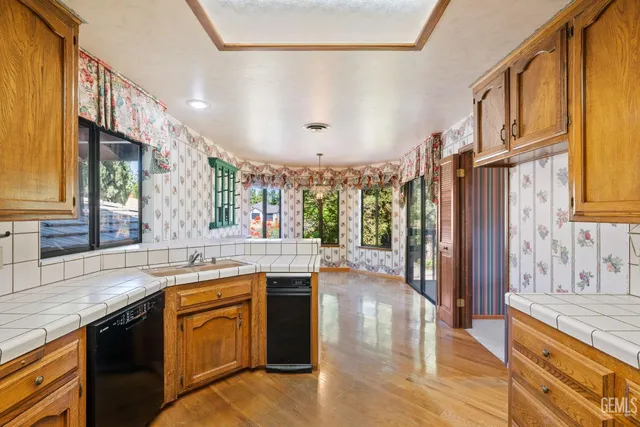 a very nice looking room with a large window