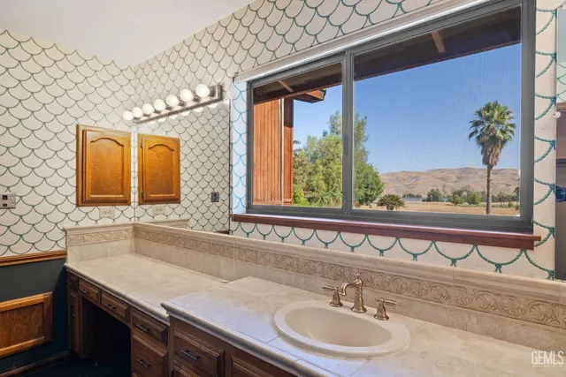 a view of a porch with a yard