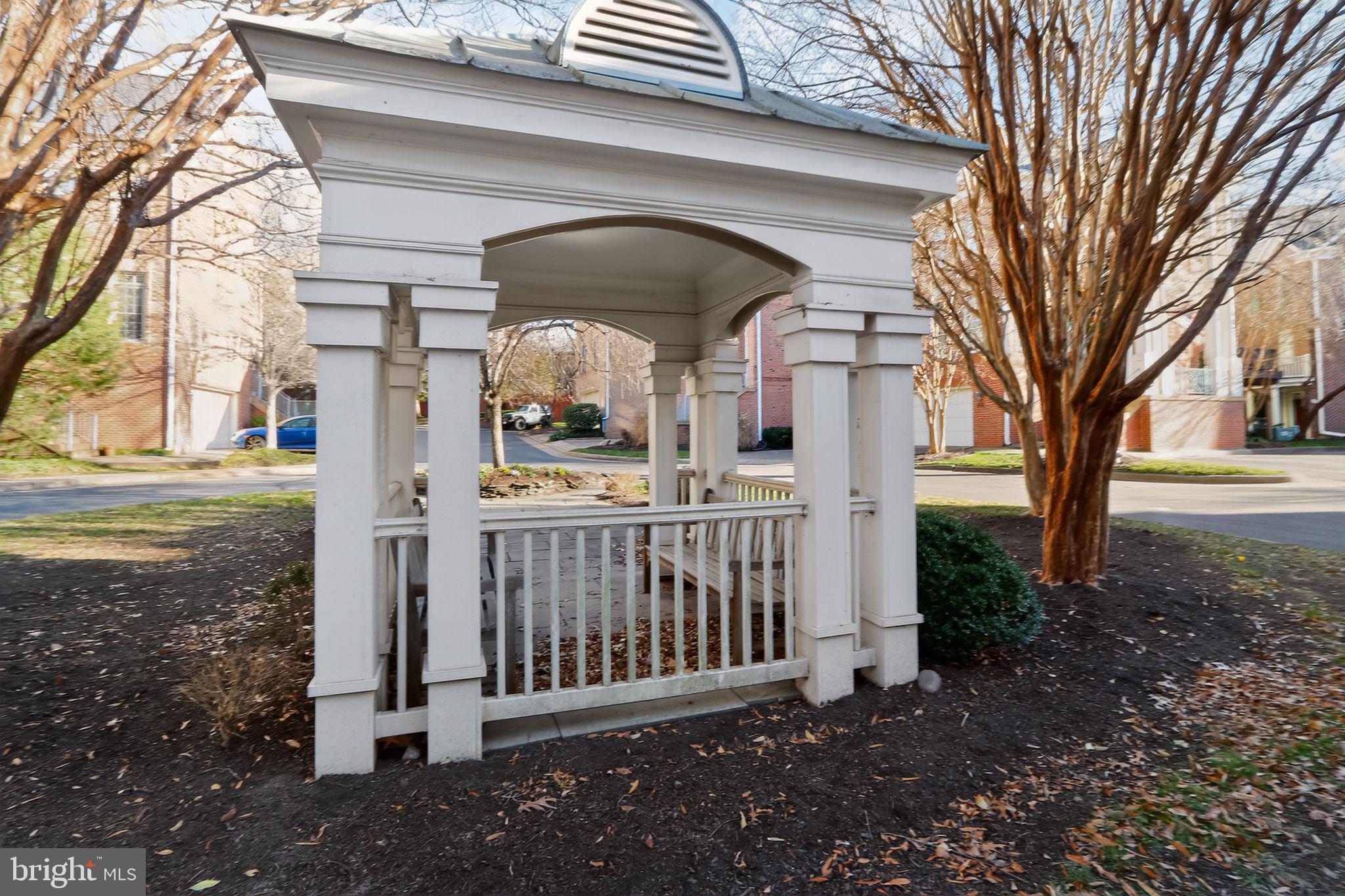 128 Rees Place Falls Church, VA 22046 - Photo 27 of 29 a view of entrance gate of a house