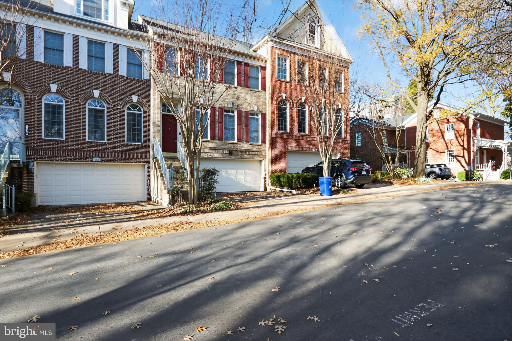 128 Rees Place Falls Church, VA 22046 - Photo 8 of 29 a view of a street with buildings