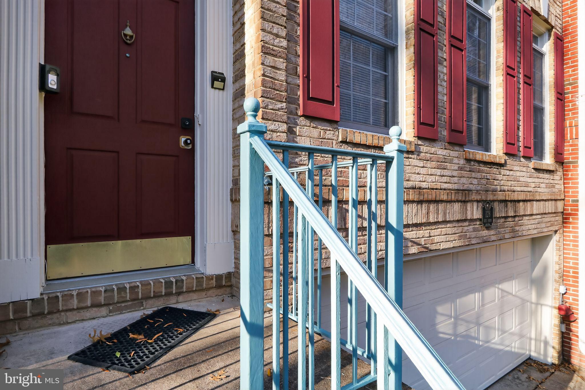 128 Rees Place Falls Church, VA 22046 - Photo 10 of 29 a view of front door of house with stairs