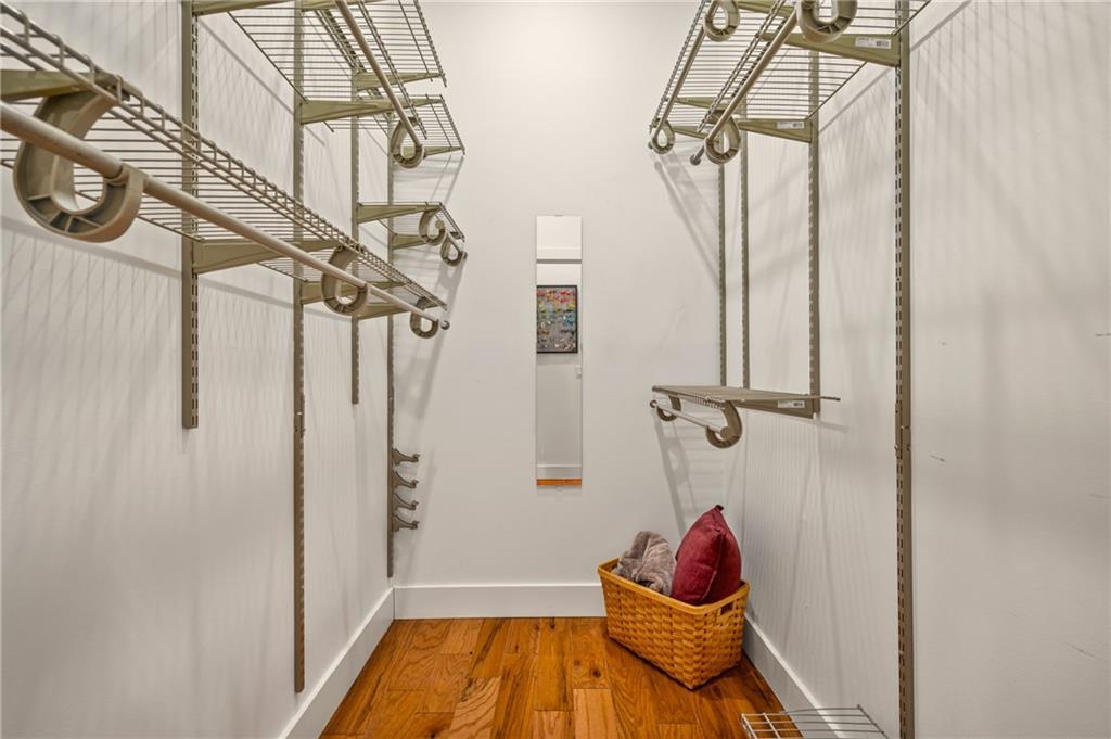 342 Harmar Street Pittsburgh, PA 15219 - Photo 17 of 30 Walk-in closet with custom organization system, practical square footage that adds everyday value.