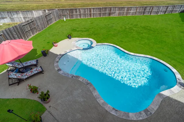 a view of city from a balcony