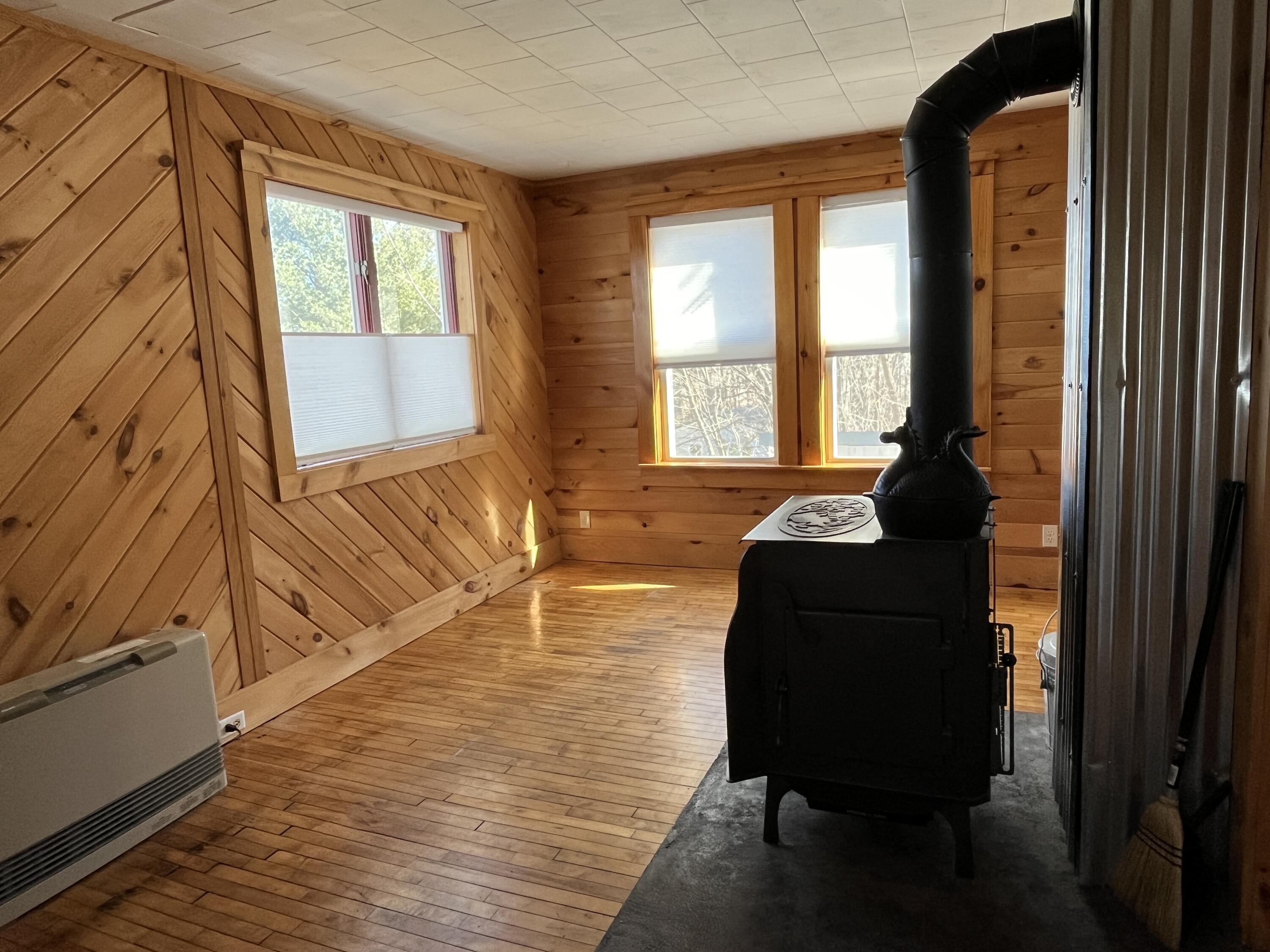 13 Lincoln Street Millinocket, ME 04462 - Photo 10 of 30 woodstove