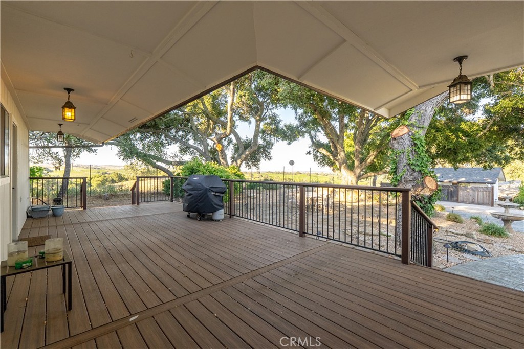 115 Booker Road Templeton, CA 93465 - Photo 26 of 76 a view of a porch with wooden floor and outdoor space