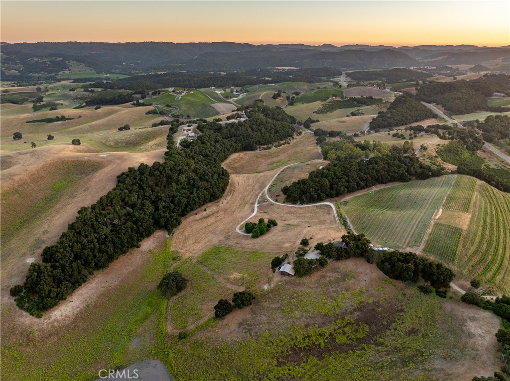 115 Booker Road Templeton, CA 93465 - Photo 68 of 76 an aerial view of a house with a yard