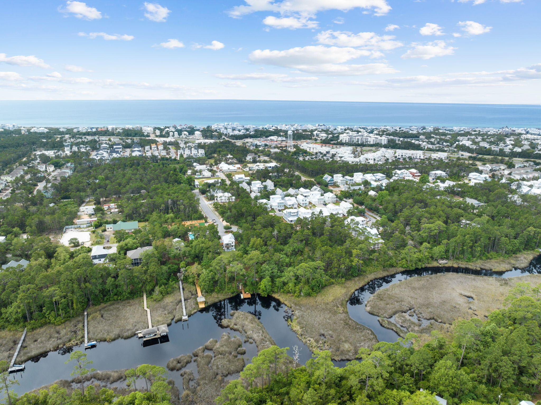 107 Pine Cone Inlet Beach Inlet Beach, FL 32461 - Photo 1 of 24 an aerial view of a city
