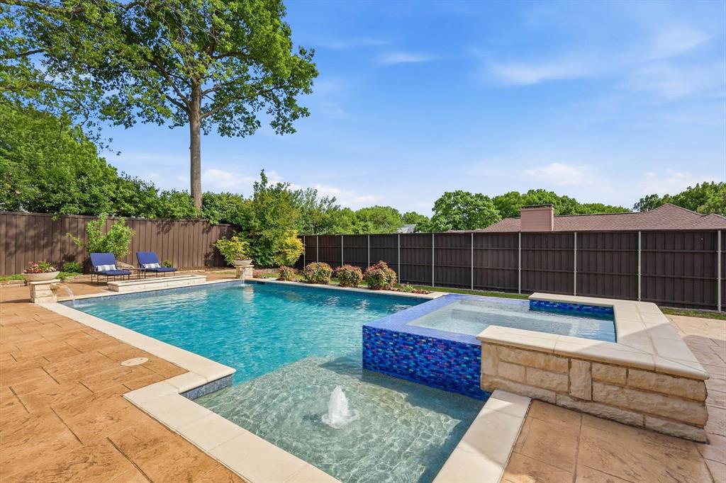 476 Hidden Valley Lane Coppell, TX 75019 - Photo 38 of 40 a view of swimming pool with seating space