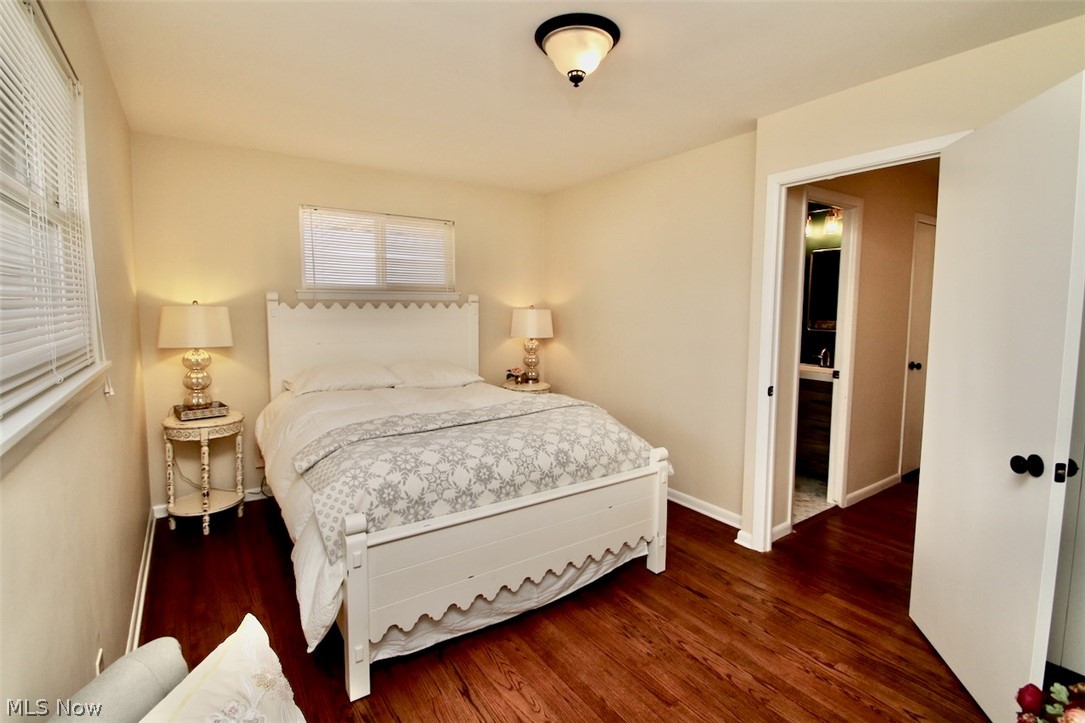 30875 Roosevelt Road Wickliffe, OH 44092 - Photo 15 of 35 Spacious primary bedroom. Refinished wood floors and neutral paint.