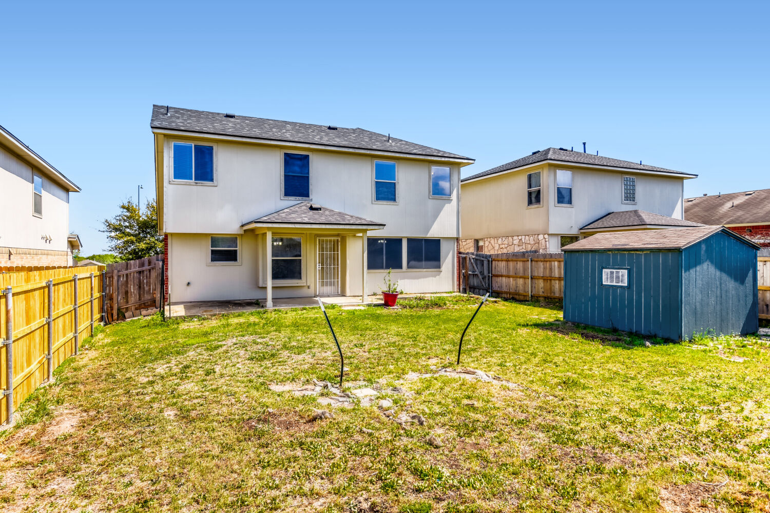 14716 Lipton Lane Pflugerville, TX 78660 - Photo 24 of 26 a house view with a outdoor space