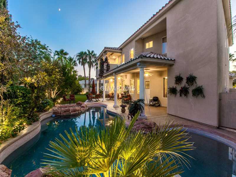 2592 Sun Reef Road Las Vegas, NV 89128 - Photo 3 of 35 Swimming Pool/Hot Tub/Sauna. Resort-like backyard