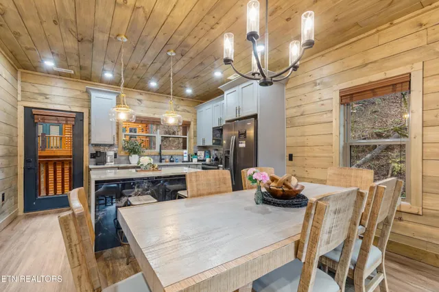 a outdoor space with furniture