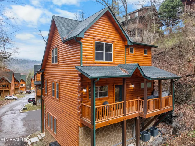 a front view of a house with a porch