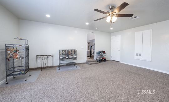 224 Richard Court Ridgecrest, CA 93555 - Photo 23 of 49 a view of a livingroom with a furniture and closet