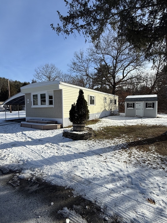 6 Center Street Brimfield, MA 01010 - Photo 10 of 15 a view of a house with a yard
