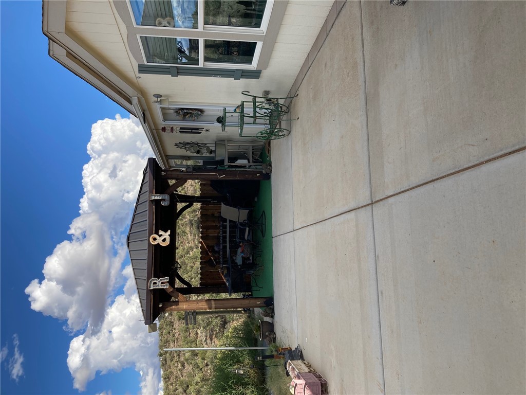 9918 East Blake Ranch Road Kingman, AZ 86401 - Photo 18 of 26 View of patio / terrace with a gazebo