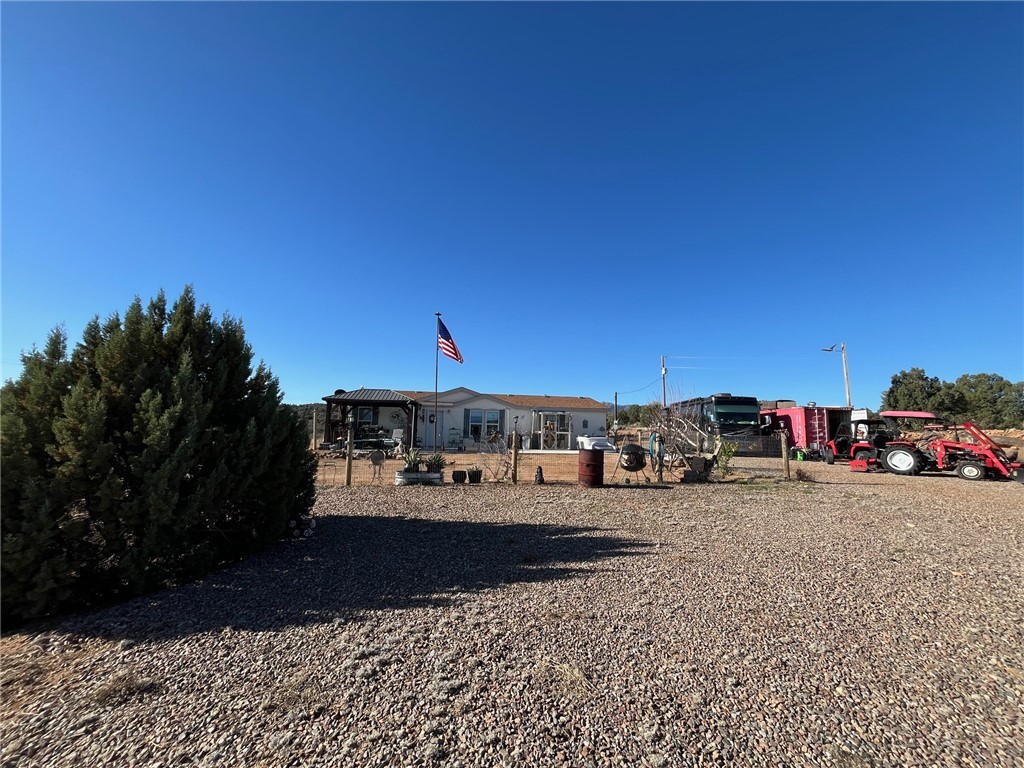 9918 East Blake Ranch Road Kingman, AZ 86401 - Photo 2 of 26 View of yard