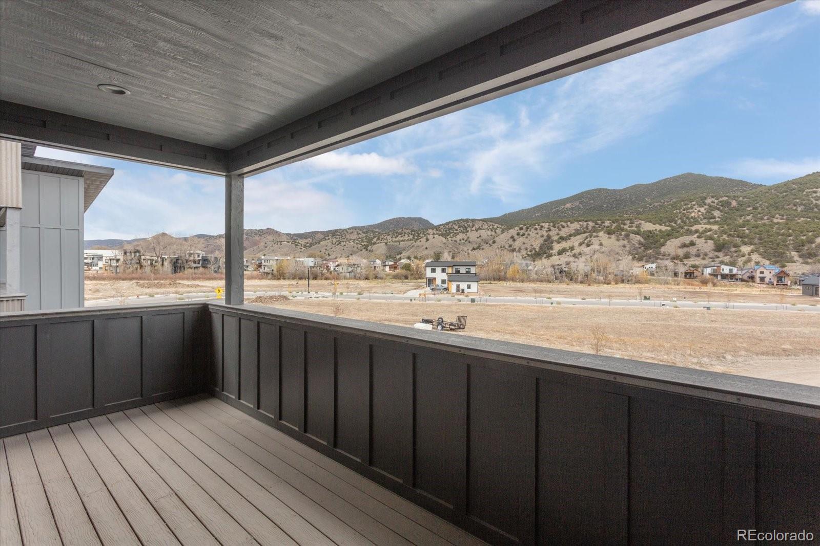 126 Southside Loop Salida, CO 81201 - Photo 22 of 29 a view of a city from a balcony