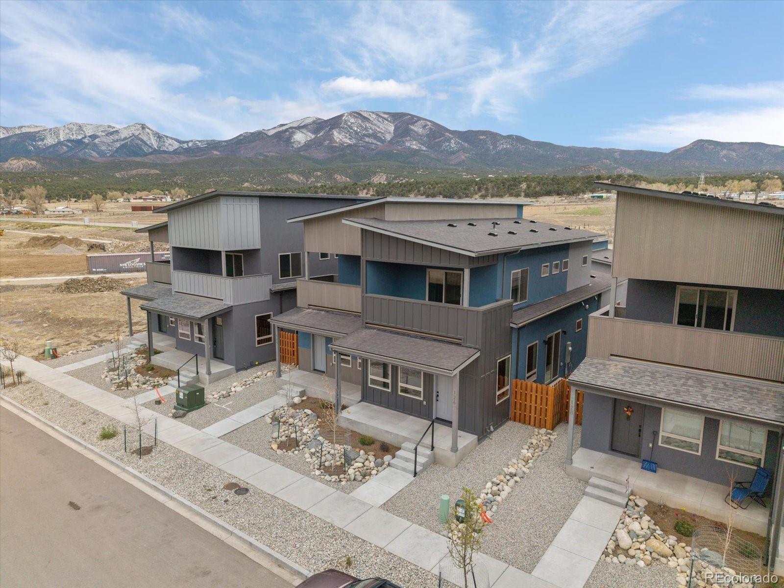126 Southside Loop Salida, CO 81201 - Photo 4 of 29 a view of a terrace with a table and chairs