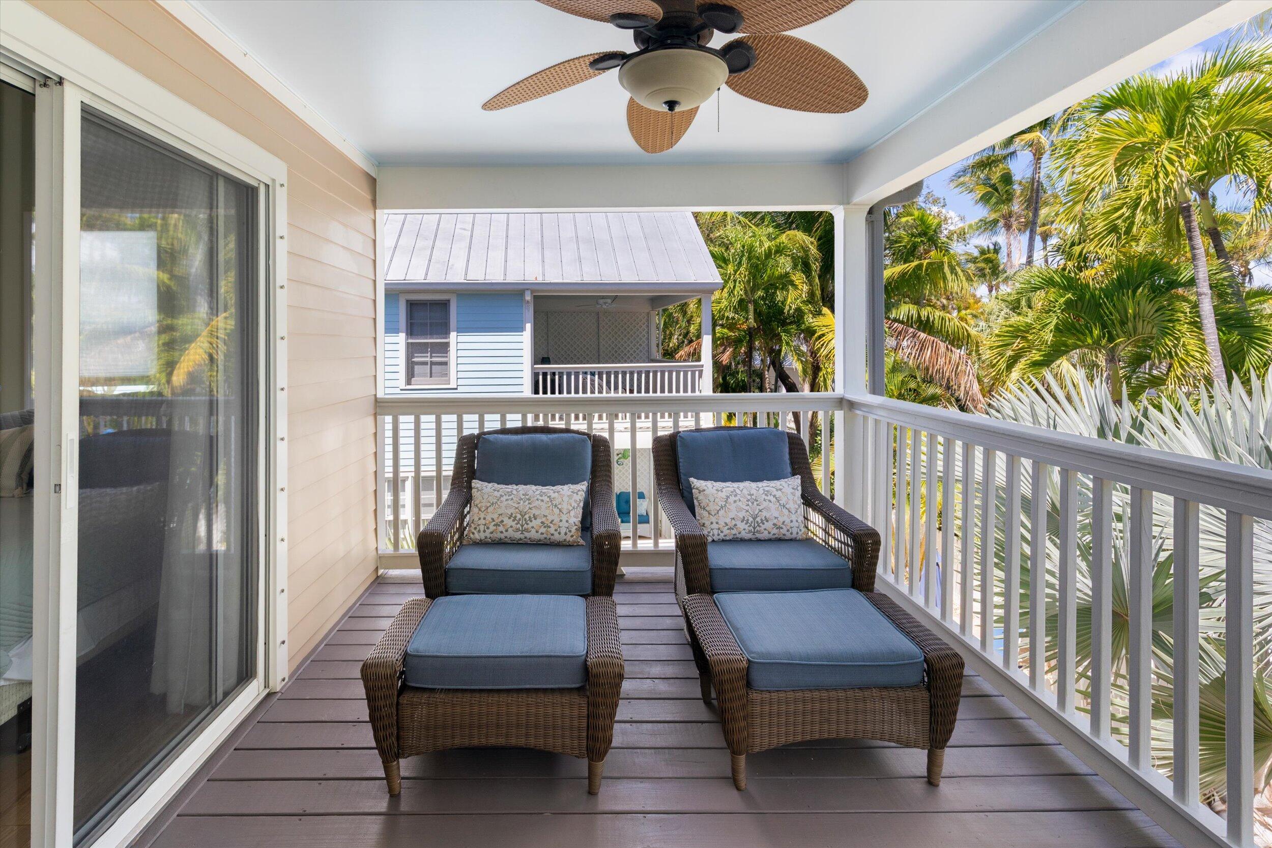37 Spoonbill Way Key West, FL 33040 - Photo 44 of 88 a view of a balcony with furniture