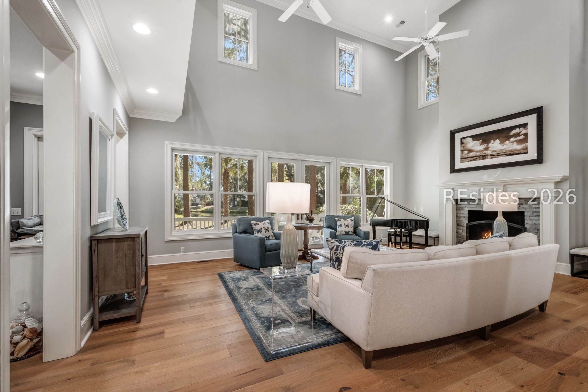 50 Hawthorne Road Bluffton, SC 29910 - Photo 5 of 59 Great room with beautiful view