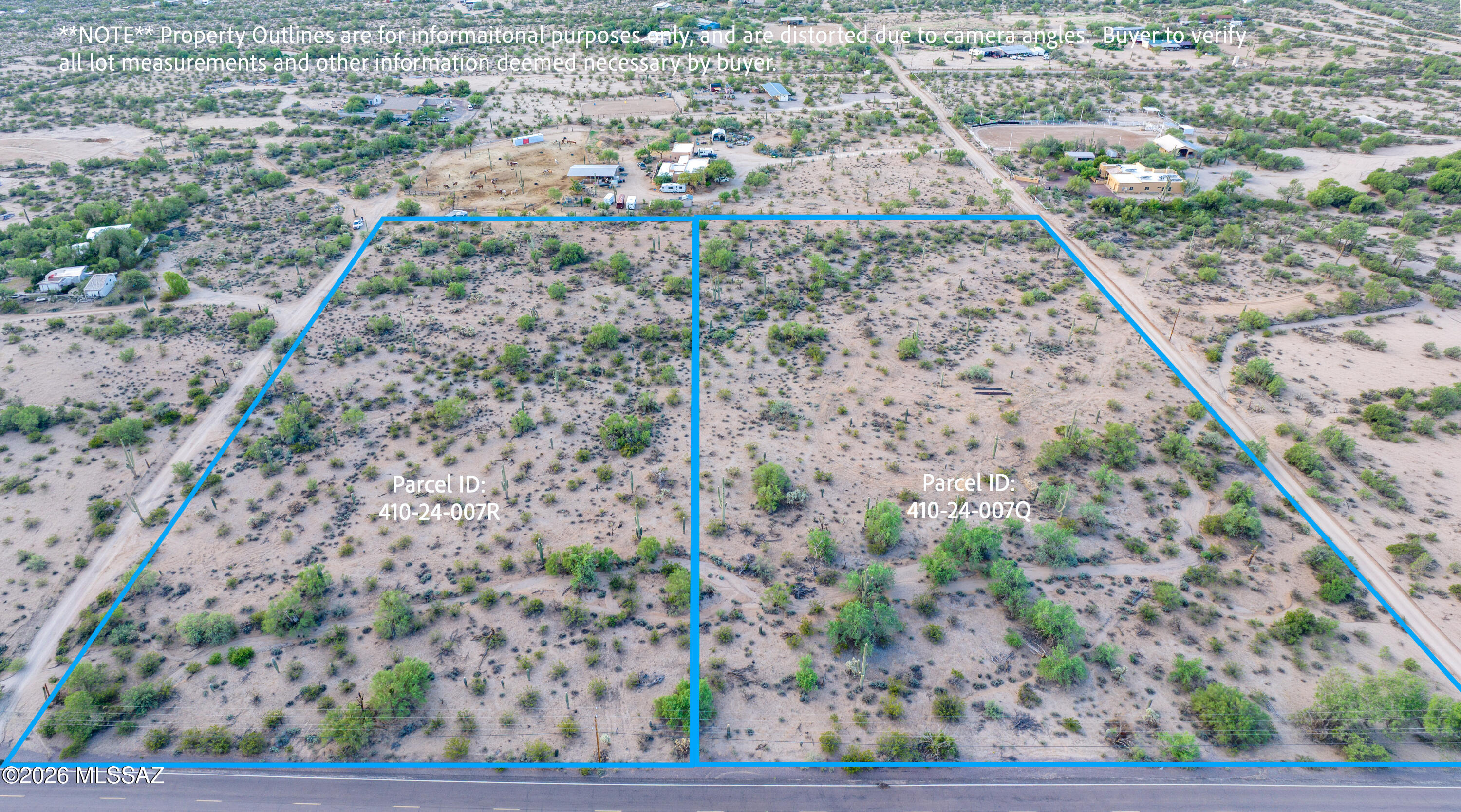 34-xxx South Davis Ranch Road, Unit Q & R Marana, AZ 85658 - Photo 3 of 15 Each Parcel Also Available Individually