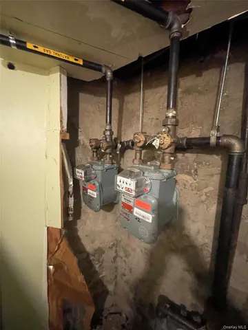 a view of storage and utility room