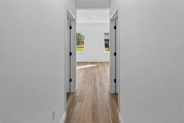 wooden floor in a gallery