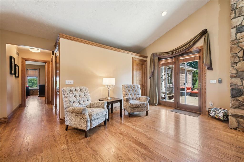 577 Bovard Luxor Road Luxor, PA 15662 - Photo 14 of 42 a living room with furniture and a wooden floor