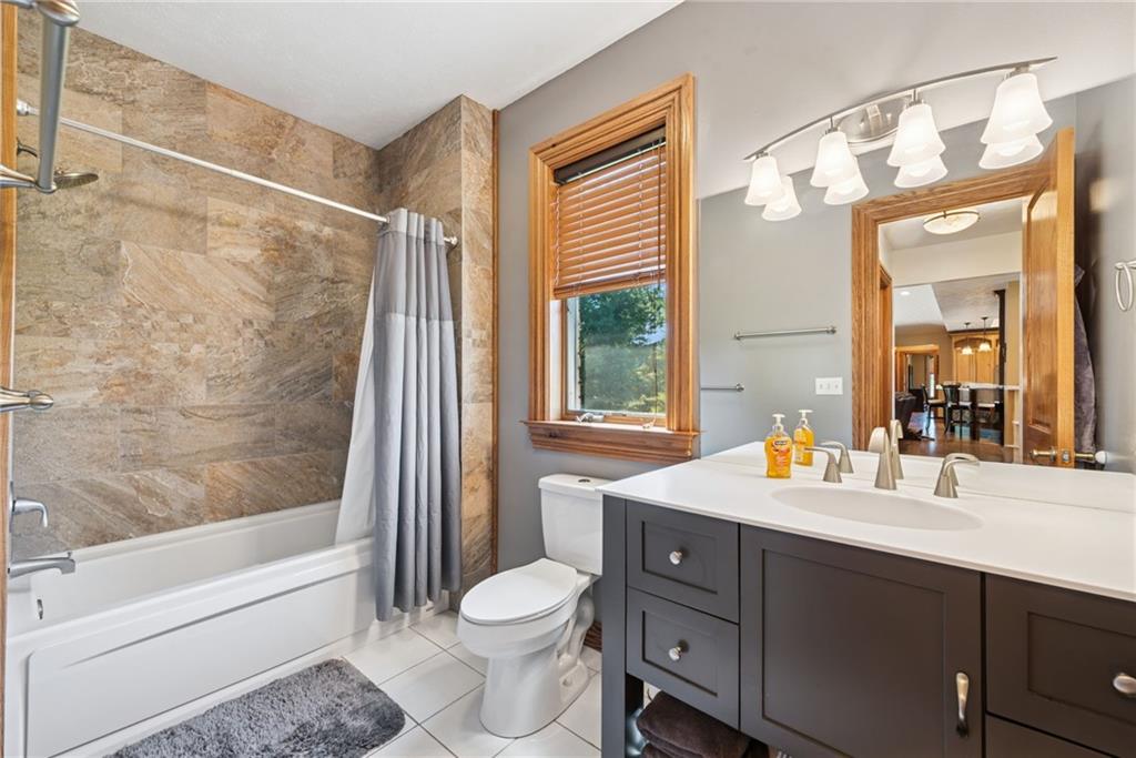 577 Bovard Luxor Road Luxor, PA 15662 - Photo 23 of 42 a bathroom with a sink toilet and shower