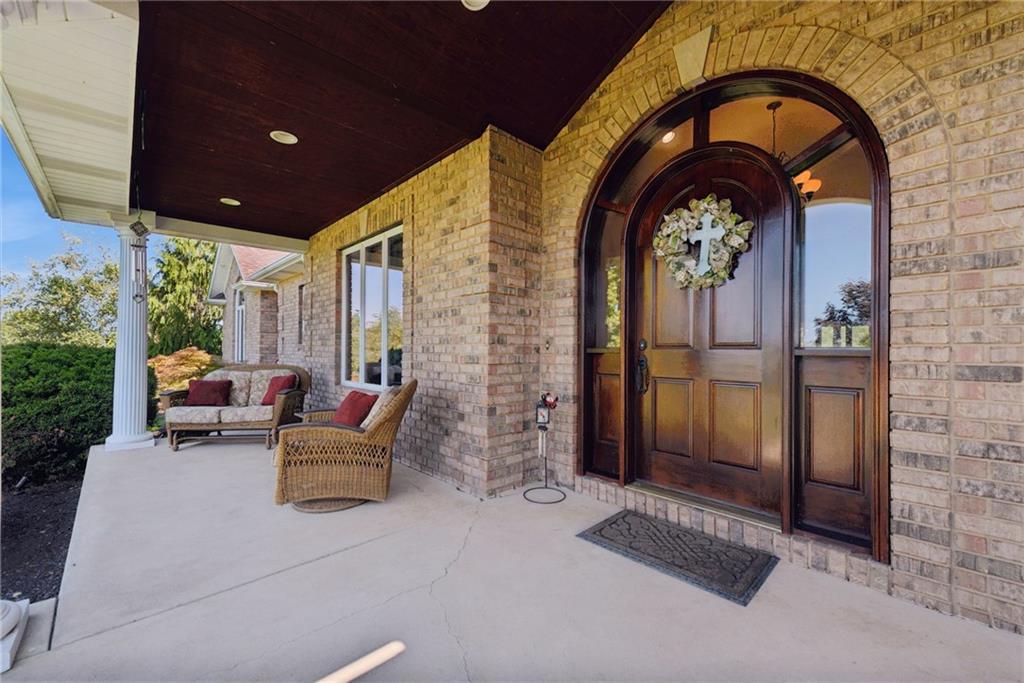 577 Bovard Luxor Road Luxor, PA 15662 - Photo 3 of 42 a view of entrance gate of house with outdoor seating