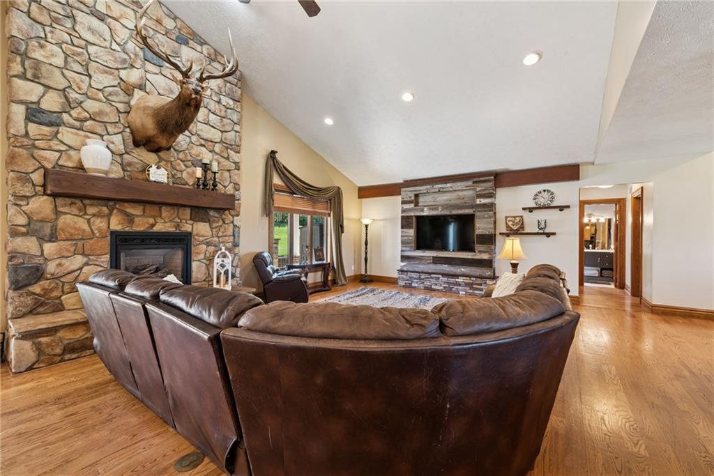 577 Bovard Luxor Road Luxor, PA 15662 - Photo 5 of 42 a living room with furniture and a fireplace