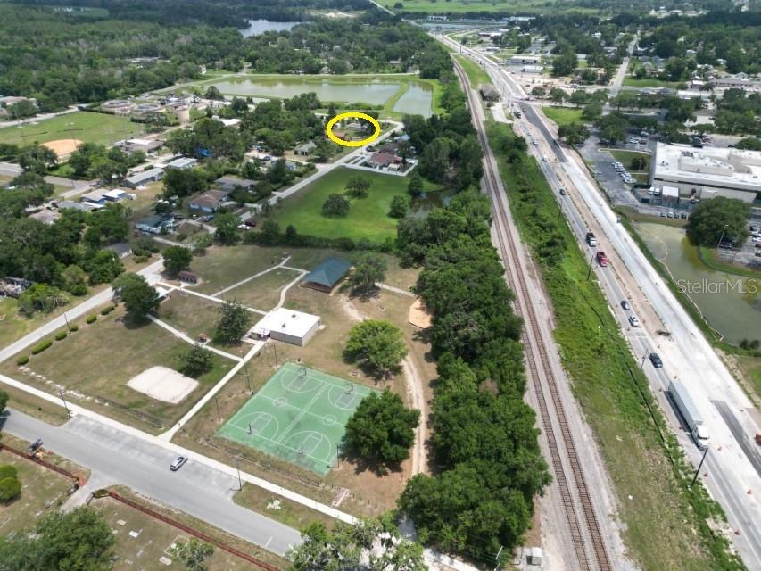 14306 1st Street Dade City, FL 33525 - Photo 7 of 9 an aerial view of swimming pool