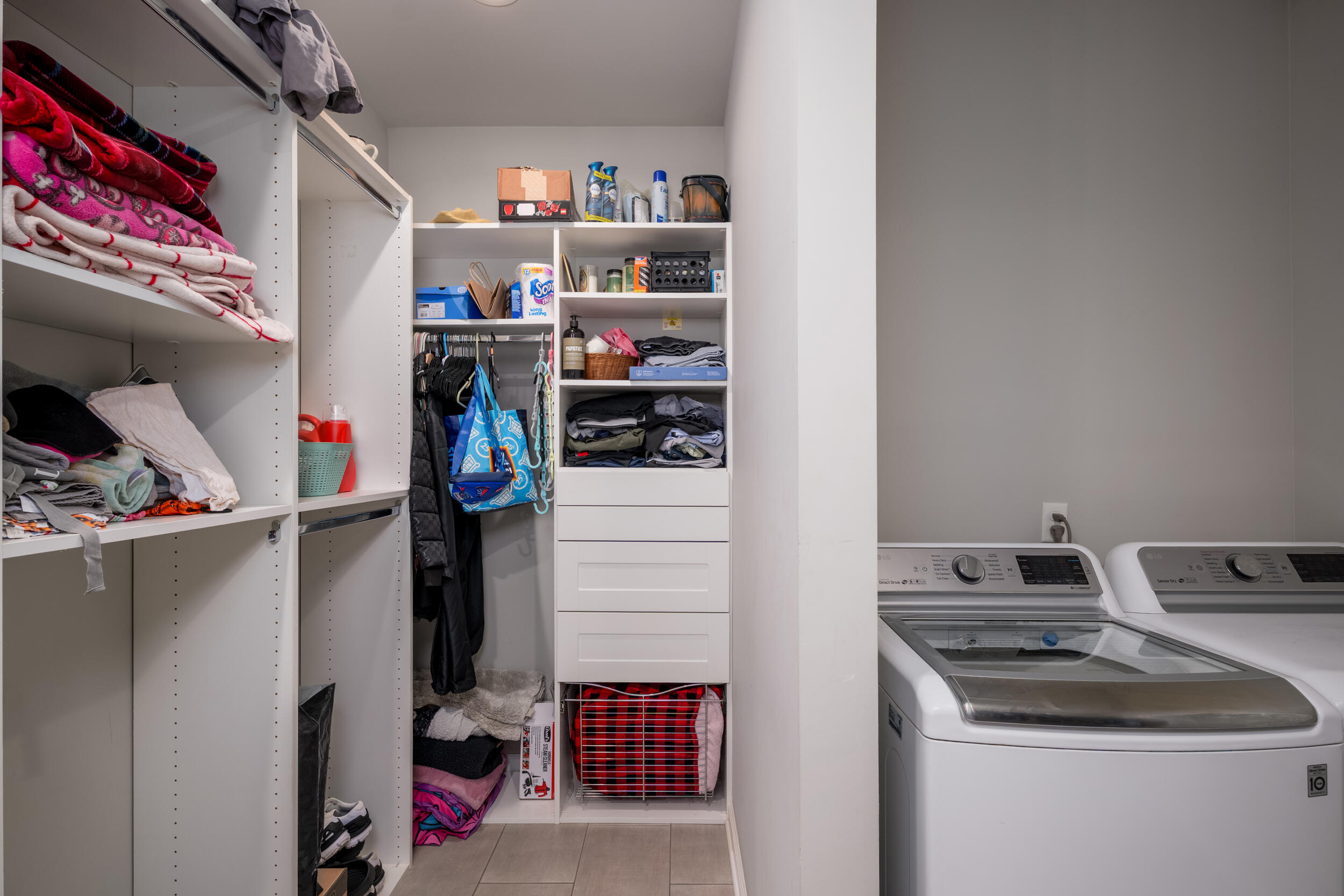 24423 66th Street Paddock Lake, WI 53168 - Photo 23 of 42 Master Bedroom Laundry/Closet