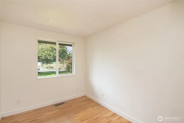 wooden floor in an empty room