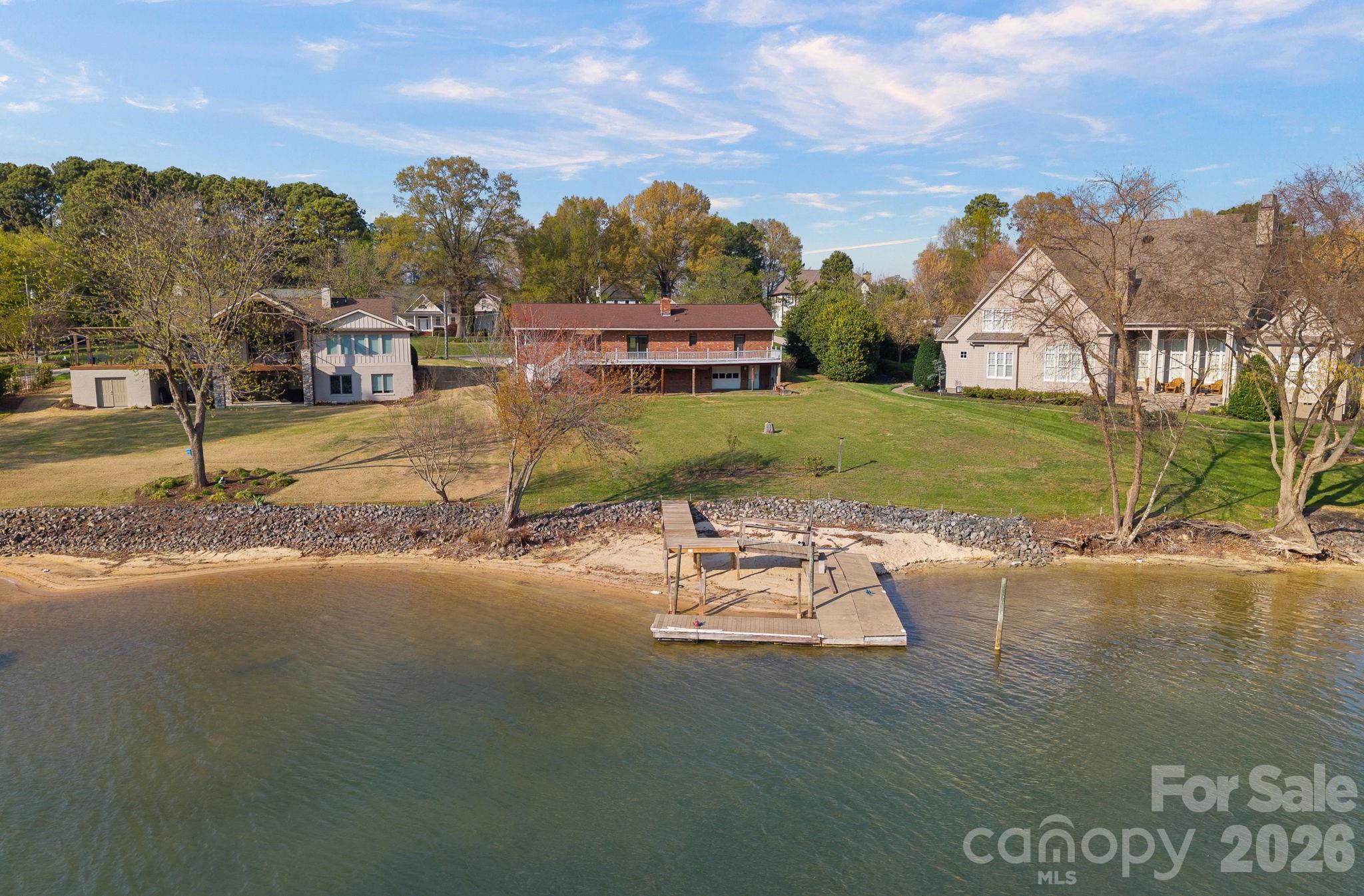 a view of a street with a building in front of it