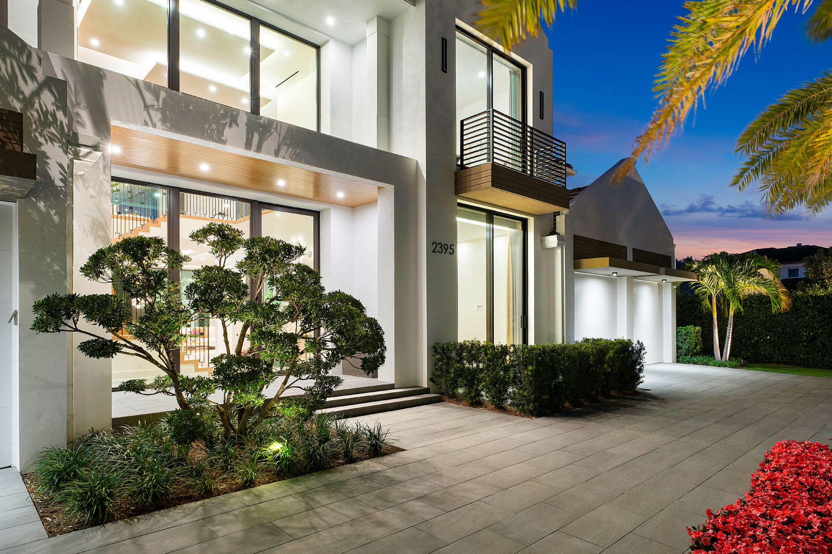 2395 Acorn Palm Road Boca Raton, FL 33432 - Photo 3 of 22 2395_Acorn_Palm_Road_Dusk_04